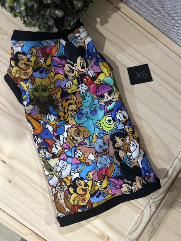 Chandail pour chat(Disney personnage)